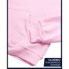 imageReebok Girls Sweatsuit Set  2 Piece Soft Long Sleeve Hoodie Sweatshirt and Sweatpants for Girls  Athletic SweatsuitPink