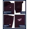 imageReebok Girls Sweatsuit Set  2 Piece Soft Long Sleeve Hoodie Sweatshirt and Sweatpants for Girls  Athletic SweatsuitPlum