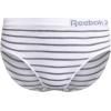 imageReebok Girls Underwear  5 Pack Breathable Stretch Performance Seamless Hipster Underwear for Girls Sizes 616Pink Jacquard Scuba Blue White Stripe White