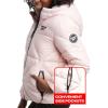 imageReebok Girls Winter Coat  Heavyweight Quilted Sherpa Fur Lined Cropped Puffer Parka  Casual Jacket for Girls 416Blush
