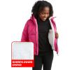 imageReebok Girls Winter Coat  Heavyweight Quilted Sherpa Fur Lined Cropped Puffer Parka  Casual Jacket for Girls 416Proud Pink