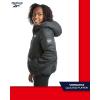 imageReebok Girls Winter Jacket  Fleece Lined Heavyweight Quilted Puffer Parka Coat  Ski Jacket for Girls 416Black White