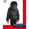 imageReebok Girls Winter Jacket  Fleece Lined Heavyweight Quilted Puffer Parka Coat  Ski Jacket for Girls 416Black White