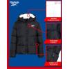 imageReebok Girls Winter Jacket  Fleece Lined Heavyweight Quilted Puffer Parka Coat  Ski Jacket for Girls 416Black White
