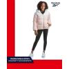 imageReebok Girls Winter Jacket  Fleece Lined Heavyweight Quilted Puffer Parka Coat  Ski Jacket for Girls 416Blush