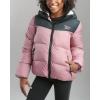imageReebok Girls Winter Jacket  Fleece Lined Heavyweight Quilted Puffer Parka Coat  Ski Jacket for Girls 416Dark Dusty Rose