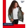 imageReebok Girls Winter Jacket  Fleece Lined Heavyweight Quilted Puffer Parka Coat  Ski Jacket for Girls 416Sage Green