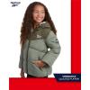 imageReebok Girls Winter Jacket  Fleece Lined Heavyweight Quilted Puffer Parka Coat  Ski Jacket for Girls 416Sage Green