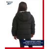 imageReebok Girls Winter Jacket  Heavyweight Quilted Puffer Parka Coat  Sherpa Fleece Lined Ski Jacket for Girls 416Jet Black