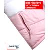 imageReebok Girls Winter Jacket  Heavyweight Quilted Puffer Parka Coat  Sherpa Fleece Lined Ski Jacket for Girls 416Mauve
