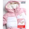 imageReebok Girls Winter Jacket  Heavyweight Quilted Puffer Parka Coat  Sherpa Fleece Lined Ski Jacket for Girls 416Mauve
