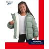 imageReebok Girls Winter Jacket  Heavyweight Quilted Puffer Parka Coat  Sherpa Fleece Lined Ski Jacket for Girls 416Sage