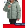 imageReebok Girls Winter Jacket  Heavyweight Quilted Puffer Parka Coat  Sherpa Fleece Lined Ski Jacket for Girls 416Sage