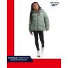 imageReebok Girls Winter Jacket  Heavyweight Quilted Puffer Parka Coat  Sherpa Fleece Lined Ski Jacket for Girls 416Sage