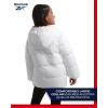 imageReebok Girls Winter Jacket  Heavyweight Quilted Puffer Parka Coat  Sherpa Fleece Lined Ski Jacket for Girls 416White