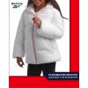 imageReebok Girls Winter Jacket  Heavyweight Quilted Puffer Parka Coat  Sherpa Fleece Lined Ski Jacket for Girls 416White