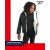 imageReebok Girls Winter Jacket  Heavyweight Quilted Puffer Parka Coat  Sherpa Lined Ski Jacket for Girls 416Black