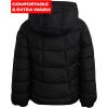 imageReebok Girls Winter Jacket  Heavyweight Quilted Puffer Parka Coat  Sherpa Lined Ski Jacket for Girls 416Jet Black