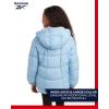 imageReebok Girls Winter Jacket  Heavyweight Quilted Puffer Parka Coat  Sherpa Lined Ski Jacket for Girls 416Soft Blue