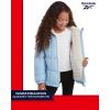imageReebok Girls Winter Jacket  Heavyweight Quilted Puffer Parka Coat  Sherpa Lined Ski Jacket for Girls 416Soft Blue