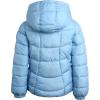 imageReebok Girls Winter Jacket  Heavyweight Quilted Puffer Parka Coat  Sherpa Lined Ski Jacket for Girls 416Soft Blue