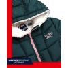 imageReebok Girls Winter Jacket  Heavyweight Quilted Puffer Parka Coat  Sherpa Lined Ski Jacket for Girls 416Thyme