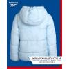 imageReebok Girls Winter Jacket  Reversible Quilted Puffer Coat with Sherpa Fleece Lining  Reversible Jacket for Girls 416Feel Good BlueHoops