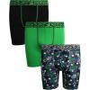 Black Print/Black/Green