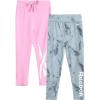 imageReebok Girls Leggings  2 Pack Active Performance Sports Tights Size 716Quarry
