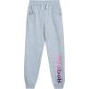 imageReebok Girls Sweatpants Active Fleece Cargo Joggers Size SXLLight Grey Heather Logo