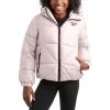 imageReebok Girls Winter Coat  Heavyweight Quilted Sherpa Fur Lined Cropped Puffer Parka  Casual Jacket for Girls 416Blush