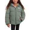 imageReebok Girls Winter Jacket  Heavyweight Quilted Puffer Parka Coat  Sherpa Fleece Lined Ski Jacket for Girls 416Sage