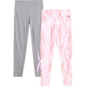 imageReebok Girls Leggings  2 Pack Active Performance Sports Tights Size 716Neon Candy