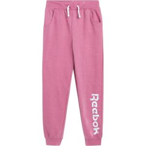 imageReebok Girls Sweatpants Active Fleece Cargo Joggers Size SXLRose