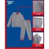imageReebok Baby Boys Active Sweatsuit  2 Piece Fleece Hoodie Sweatshirt and Jogger Sweatpants  Clothing Set ToddlerBoy 2T7Monument