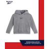 imageReebok Baby Boys Active Sweatsuit  2 Piece Fleece Hoodie Sweatshirt and Jogger Sweatpants  Clothing Set ToddlerBoy 2T7Monument