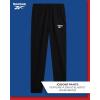imageReebok Boys Active Tracksuit Set  2 Piece Performance Fleece Varsity Jacket and Jogger Sweatpants for Boys Sizes 812Black