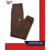 imageReebok Boys Active Tracksuit Set  2 Piece Performance Fleece Varsity Jacket and Jogger Sweatpants for Boys Sizes 812Brown