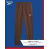 imageReebok Boys Active Tracksuit Set  2 Piece Performance Fleece Varsity Jacket and Jogger Sweatpants for Boys Sizes 812Brown