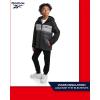 imageReebok Boys Jacket  Water Resistant Midweight Quilted Puffer Coat  Insulated Outerwear Down Coat for Boys 420Black Grey