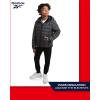 imageReebok Boys Jacket  Water Resistant Midweight Quilted Puffer Coat  Insulated Outerwear Down Coat for Boys 420Charcoal Grey