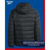 imageReebok Boys Jacket  Water Resistant Midweight Quilted Puffer Coat  Insulated Outerwear Down Coat for Boys 420Charcoal Grey