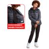 imageReebok Boys Jacket  Water Resistant Midweight Quilted Puffer Coat  Insulated Outerwear Down Coat for Boys 420CharcoalBlack