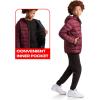 imageReebok Boys Jacket  Water Resistant Midweight Quilted Puffer Coat  Insulated Outerwear Down Coat for Boys 420Classic Maroon