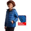 imageReebok Boys Jacket  Water Resistant Midweight Quilted Puffer Coat  Insulated Outerwear Down Coat for Boys 420Northern Night