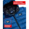 imageReebok Boys Jacket  Water Resistant Midweight Quilted Puffer Coat  Insulated Outerwear Down Coat for Boys 420Northern Night