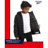 imageReebok Boys Jacket  Water Resistant Midweight Quilted Puffer Coat  Insulated Outerwear Down Coat for Boys 420Premium Black