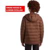 imageReebok Boys Jacket  Water Resistant Midweight Quilted Puffer Coat  Insulated Outerwear Down Coat for Boys 420Timber