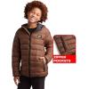 imageReebok Boys Jacket  Water Resistant Midweight Quilted Puffer Coat  Insulated Outerwear Down Coat for Boys 420Timber