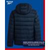 imageReebok Boys Jacket  Water Resistant Midweight Quilted Puffer Coat  Insulated Outerwear Down Coat for Boys 420Vector Navy